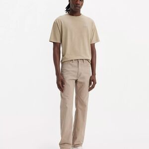 Levi's Tan Straight Jeans Classic Fit